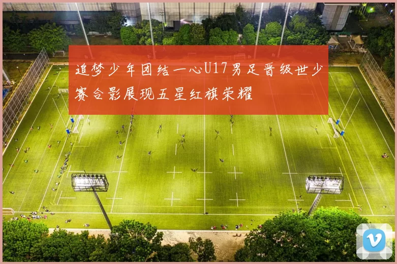 追梦少年团结一心U17男足晋级世少赛合影展现五星红旗荣耀