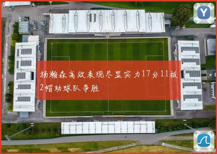 杨瀚森高效表现尽显实力17分11板2帽助球队争胜